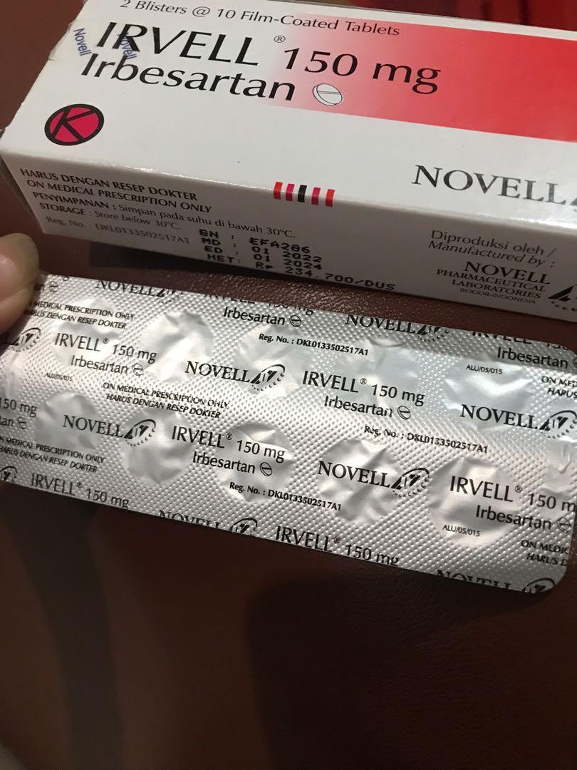 IRVELL 150Mg Strip 10 Tablet, Serba Serbi, Others di Carousell