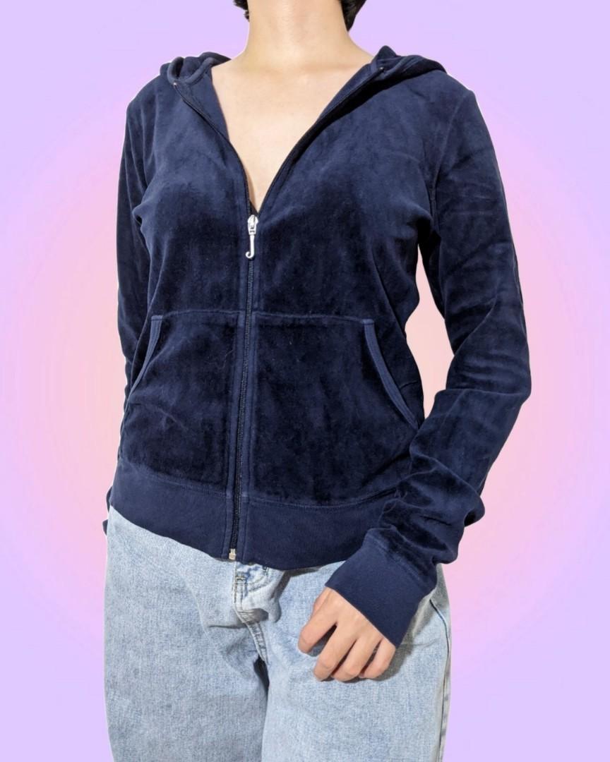 Juicy couture blue jacket on sale