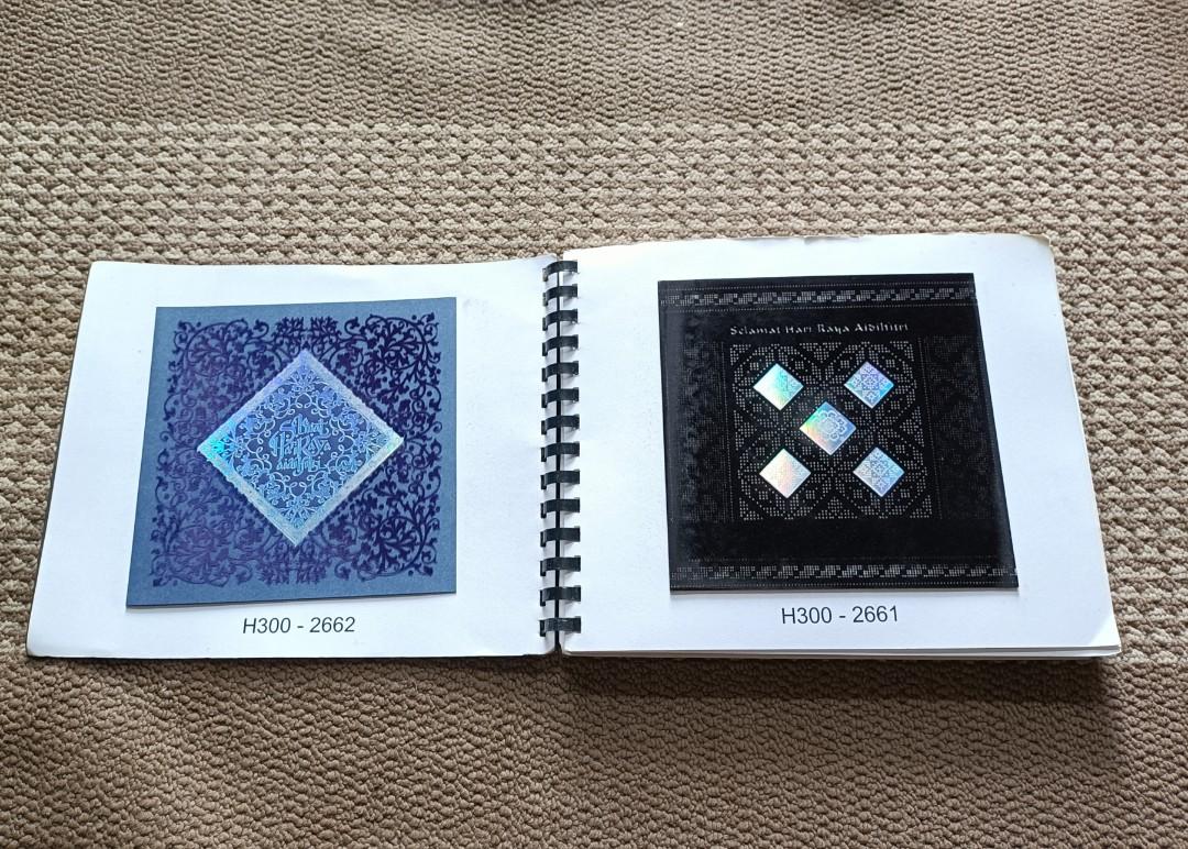 Kad ucapan hari raya dan Sampul Raya 90an.. (Katalog Order), Hobbies