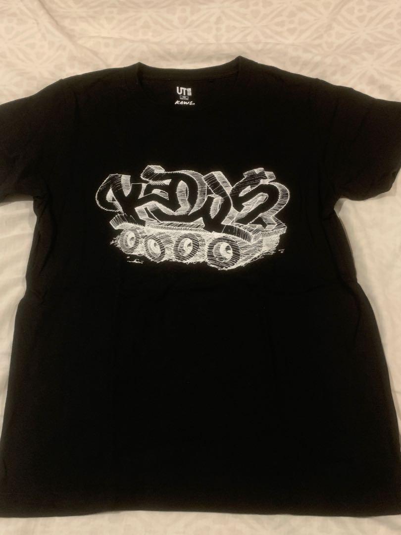Uniqlo kaws sweatshirt black hot sale