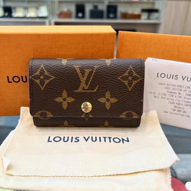 Louis Vuitton 6 Key Holder Armagnac Monogram