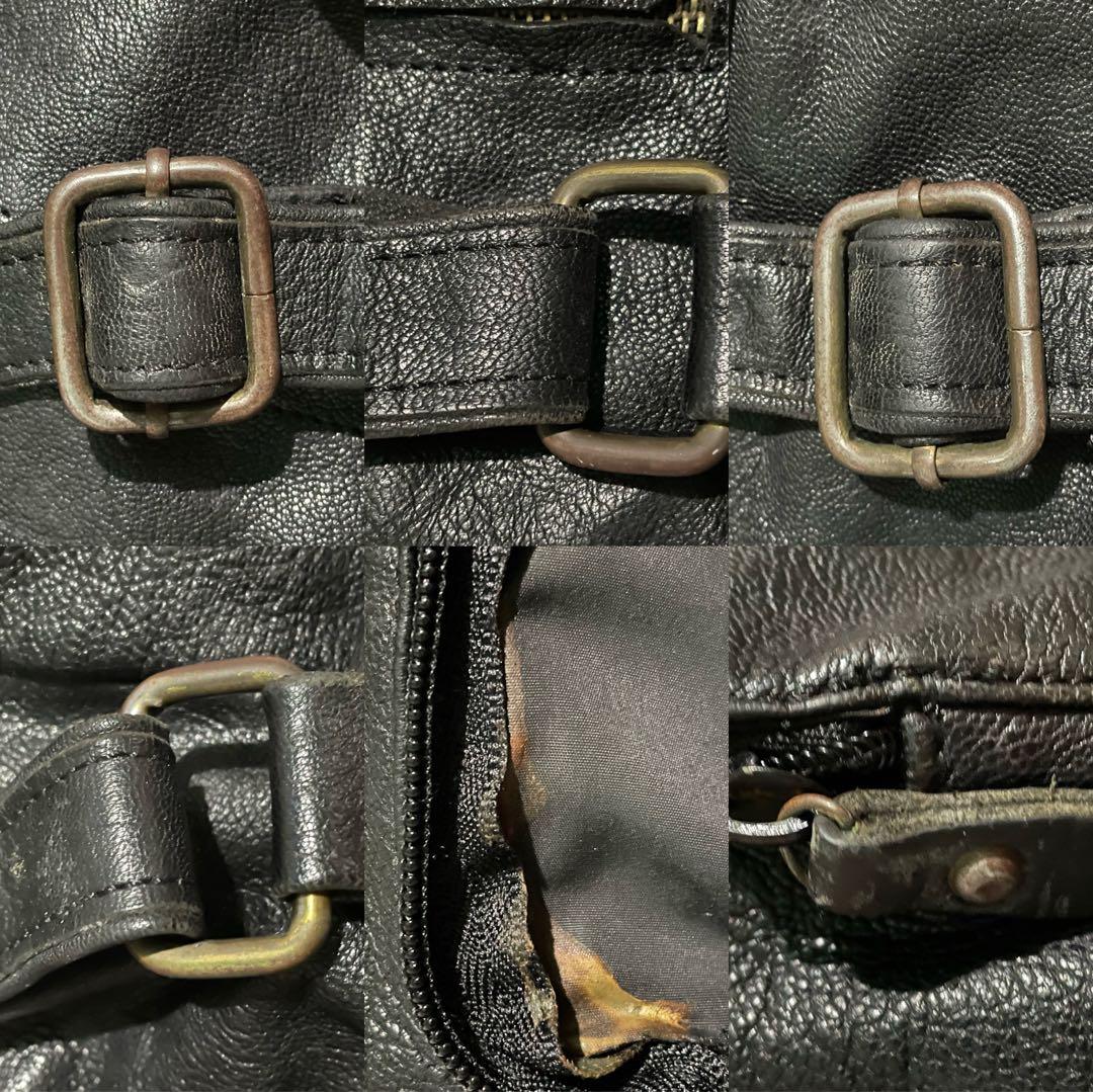 Korean Black Leather Backpack, Women's Fashion, Bags & Wallets