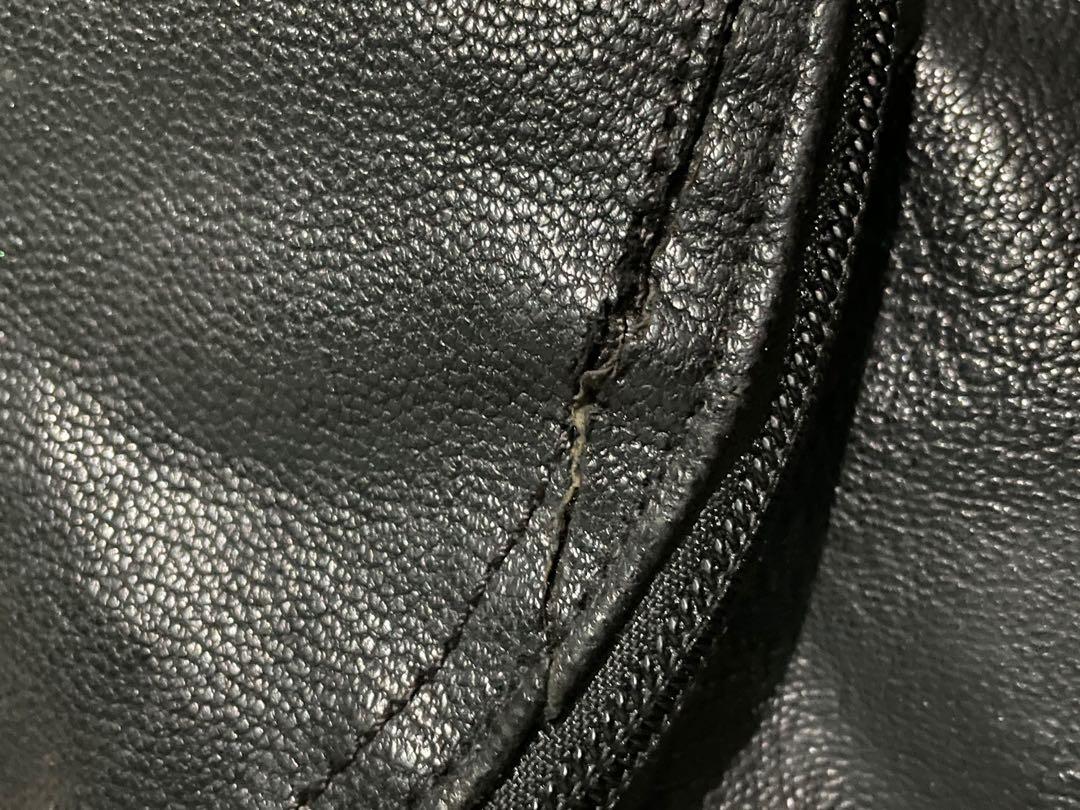 Korean Black Leather Backpack, Women's Fashion, Bags & Wallets