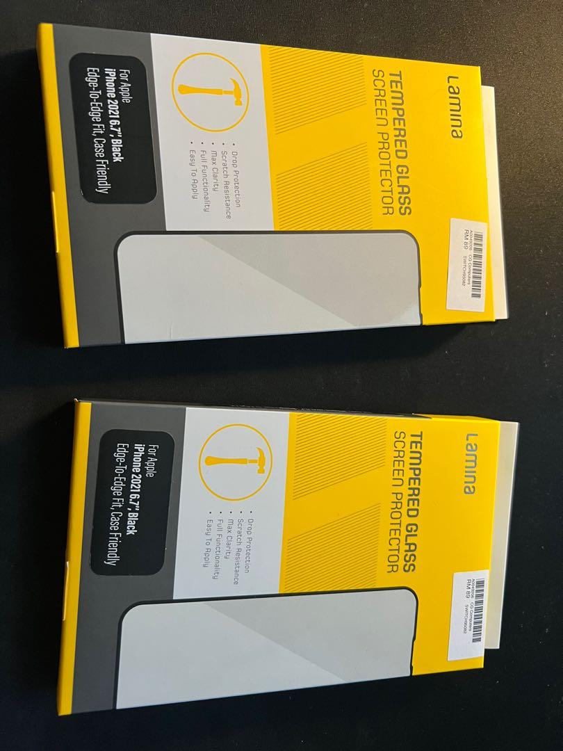 Lamina Tempered Glass Screen Protector for Iphone 13 Pro Max, Mobile