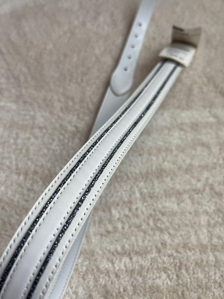 Le Coq Sportif White Belt Women s Fashion Watches Accessories Belts on Carousell