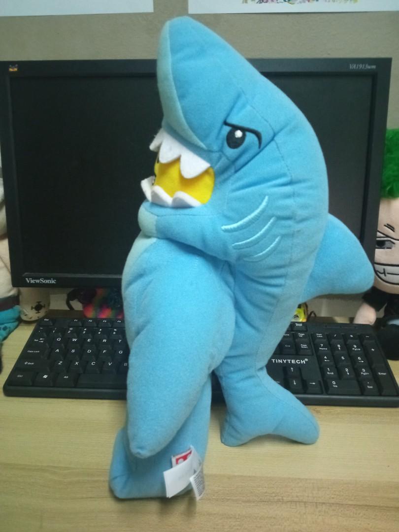 LEGO Shark Suit Guy Plush, Hobbies & Toys, Toys & Games on Carousell