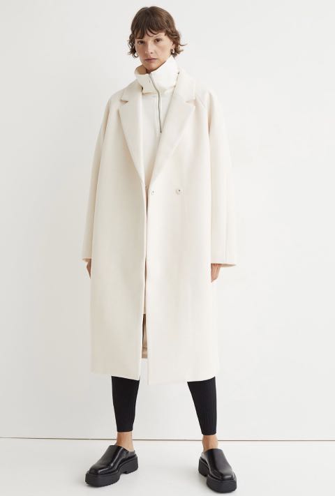 White light coat hot sale