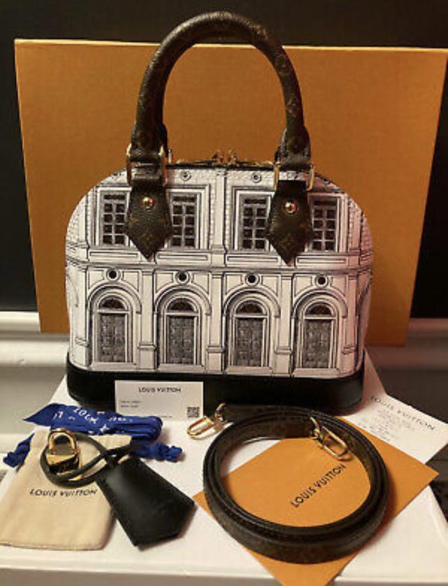 Louis Vuitton Alma BB Fornasetti, Luxury, Bags & Wallets on Carousell