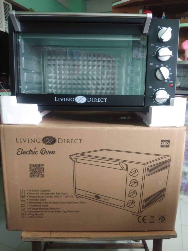 Living Direct Electric oven, Furniture & Home Living, Kitchenware & Tableware, Bakeware on Carousell