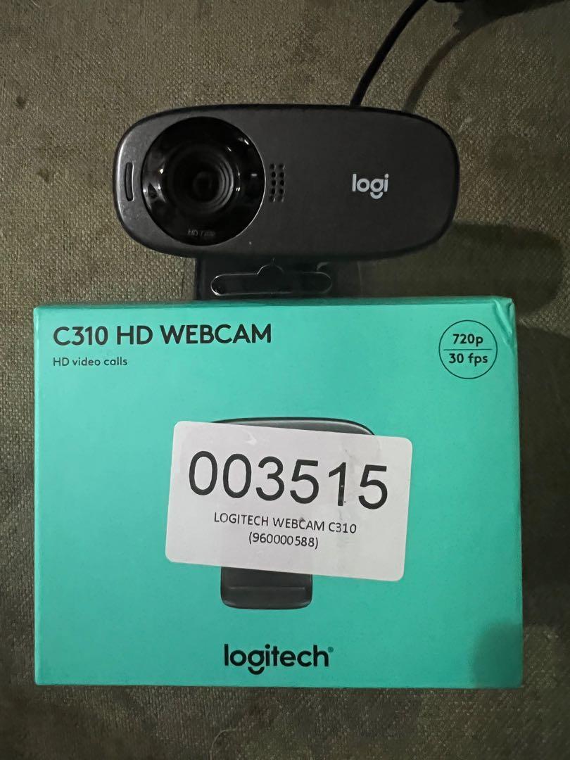 Logitech C310 HD Webcam (Category: Webcams) located in Quezon City. Submitted by pattym01 (Listing ID 1173329671, Image 1). Description: Logitech C310 HD Webcam Like new. Only used once for testing. HD 720p/30fps Widescreen HD Video Calling HD Light Correction Noise-Reducing .