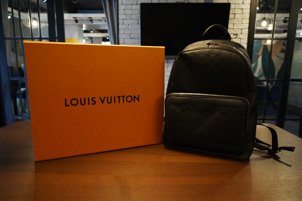 Louis Vuitton Campus Backpack Black LV BAG, Luxury, Bags & Wallets on Carousell