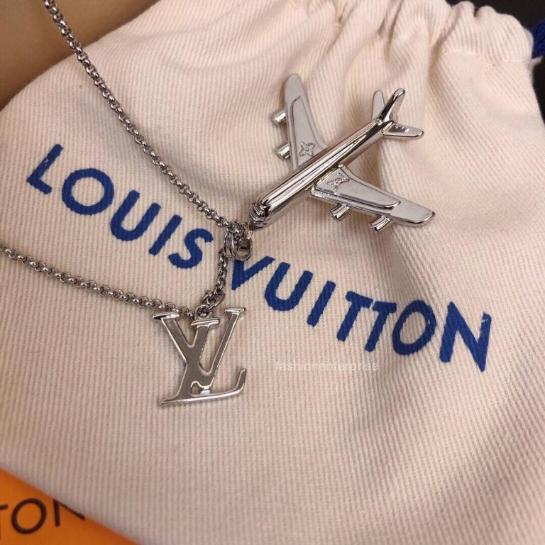 LV Plane Necklace