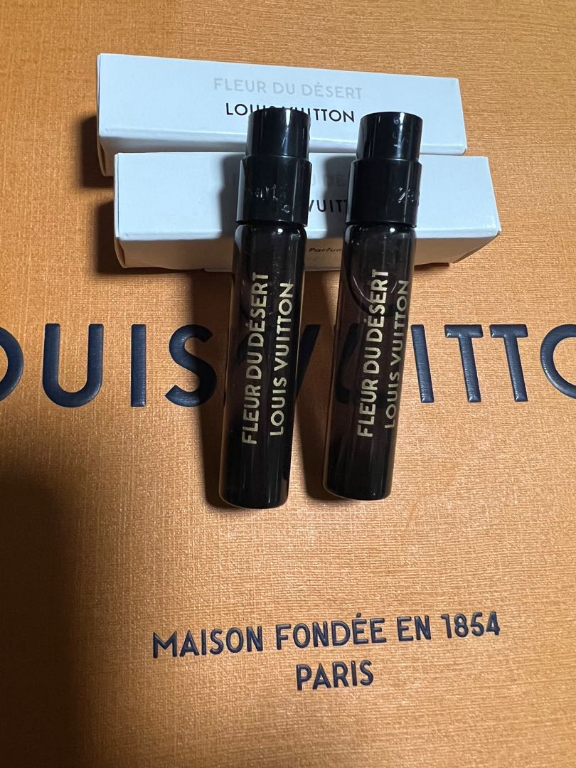 Louis Vuitton-Fleur Du Desert 2ml vial, Beauty & Personal Care
