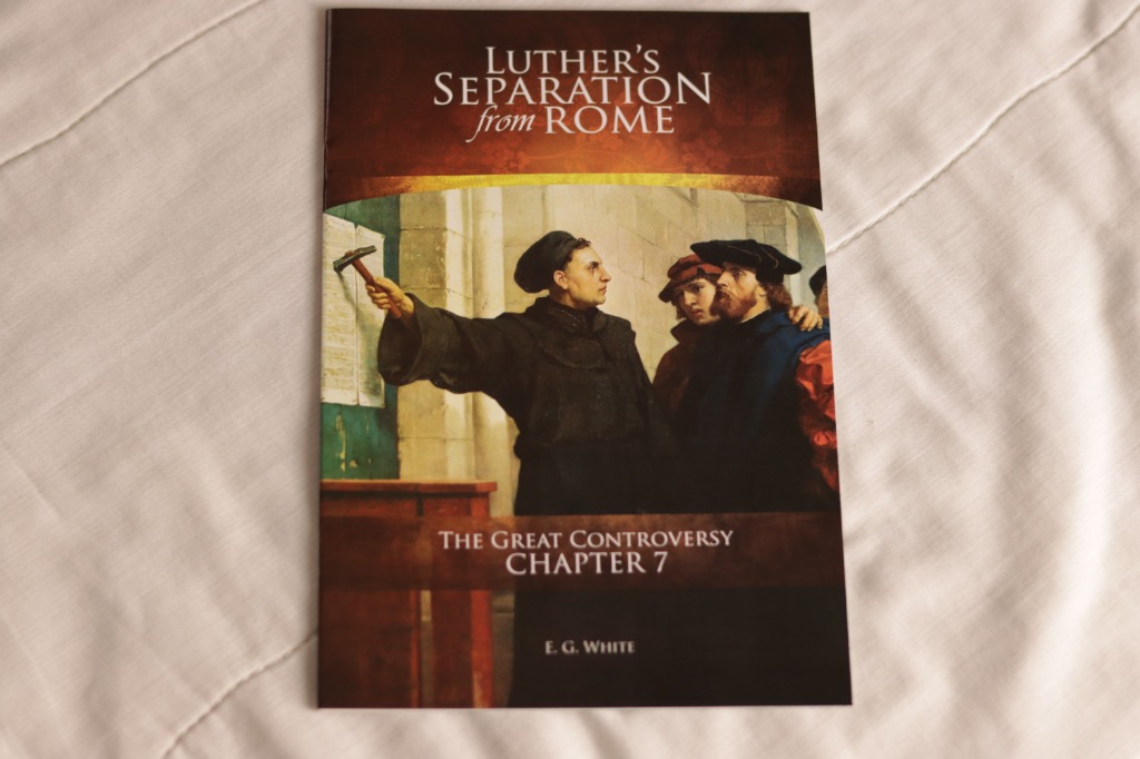 Luther's Separation from Rome - Great Controversy Chapter 7 by Ellen ...