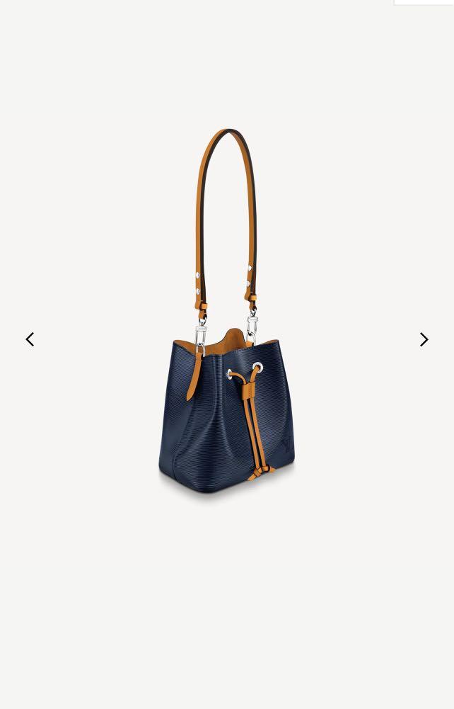 Louis Vuitton LV Neonoe BB damier bag Beige Leather ref.495282