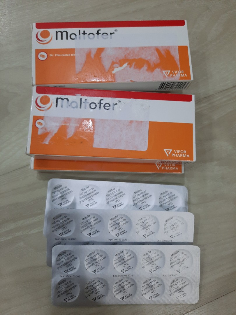 Maltofer oral 100mg tablet, Babies & Kids, Bathing & Changing, Other