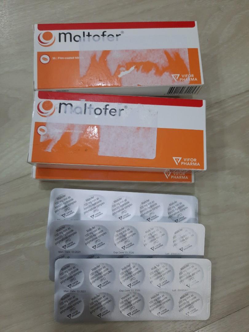 Maltofer oral 100mg tablet, Babies & Kids, Bathing & Changing, Other