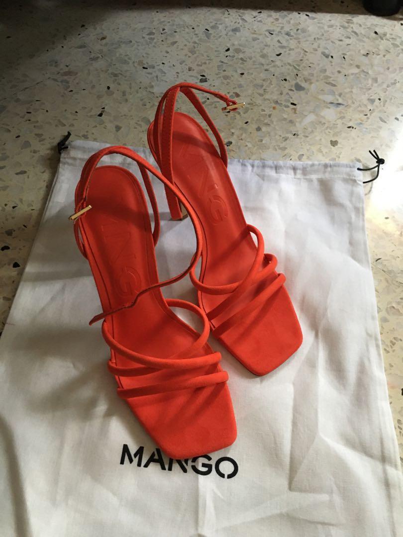 Mango orange outlet heels