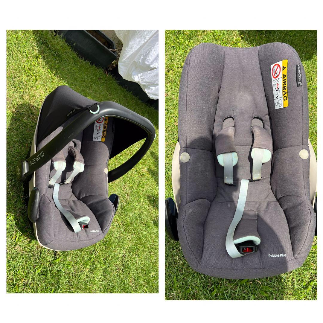 Maxi Cosi Pebble Plus car seat with spare cover set Babies Kids Going Out Car Seats on Carousell