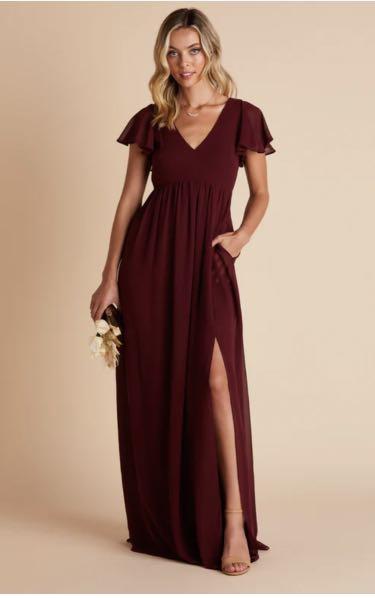 wine maxi dresses