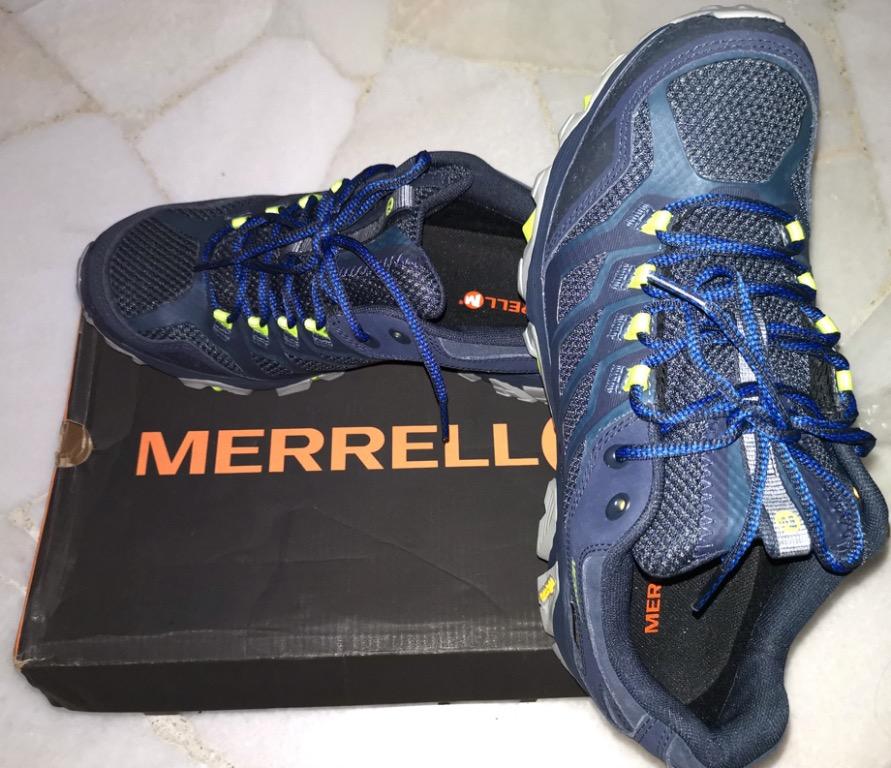 Merrell men's moab fst gtx low rise hiking boots sale