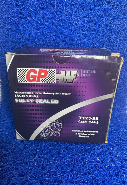 MOTORCYCLE BATTERY GPMF BATTERY YTZ7BS YTZ7 AEROX 155 V1 V2 NMAX155