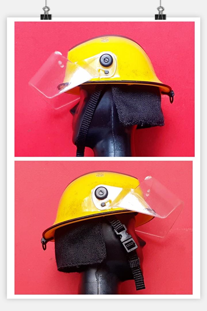 アンティークフランス消防士ヘルメット-