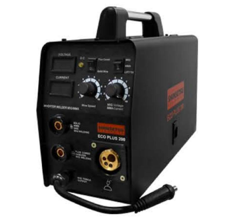 Multi-Process Welding Inverter Machine (Category: Construction Tools & Equipment) located in Manila. Submitted by 09970844038rean.hayai (Listing ID 1173229246, Image 1). Description: Multi-Process Welding Inverter Machine MIG/TIG/MMA Brand: Shinsetsu Model: ECOPLUS-200 Input Power 220V Frequency 60 Hz Phase 1 Ph Weight 11 Kg Rated Input 7.4 kVA Dimension 39 x 18 x 28 cm Wire Feed Speed: 0.5 - 15 m/min Open Circuit Voltage 50 V Wire Size: MS/ SS/ 