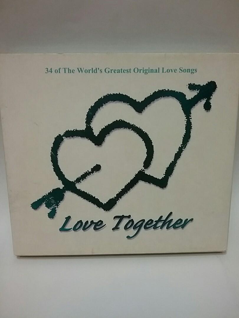 Music CD 雙碟裝Love Together 34 of the World's Greatest Original