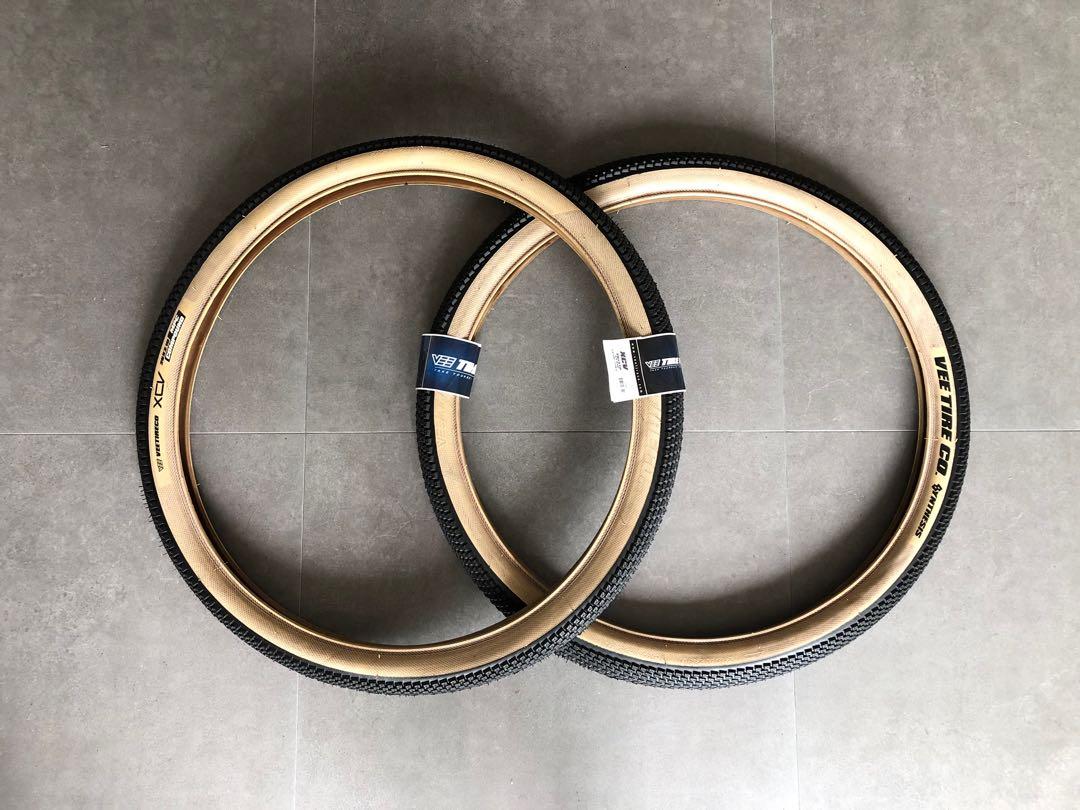 Vee tire tan wall top