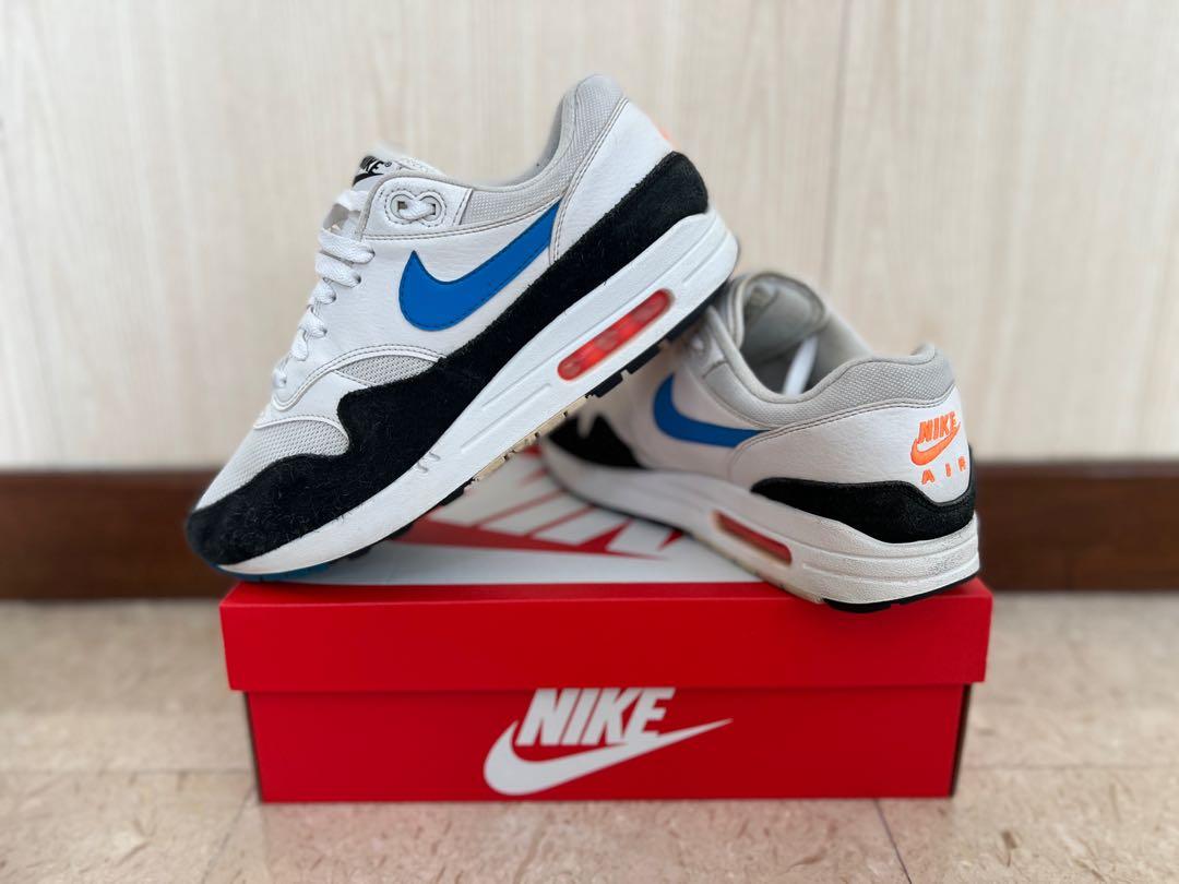 White blue orange air max online