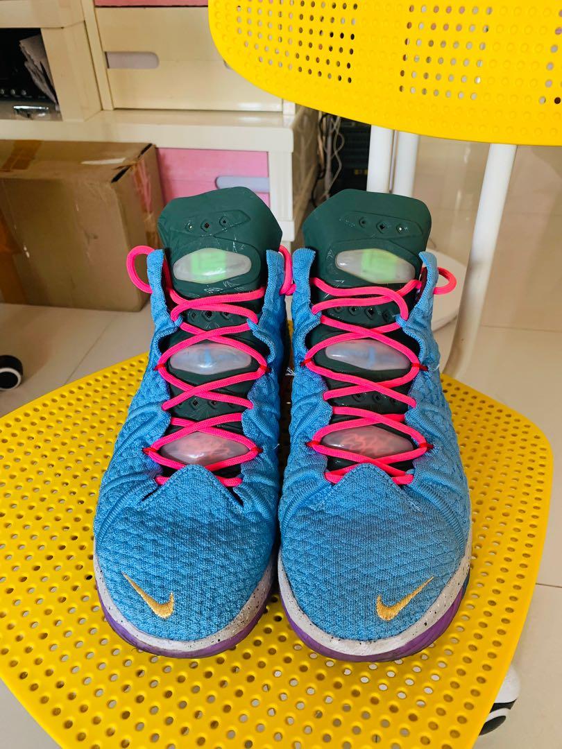 Lebron 18 2025 light blue