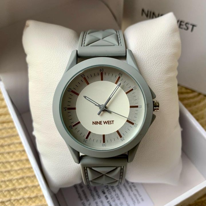 Nine west grey watch clearance