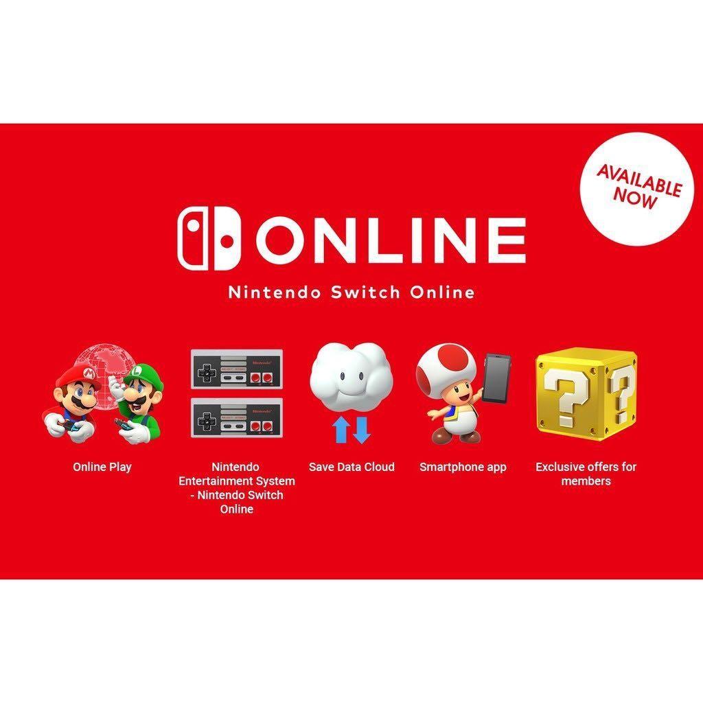Nintendo online for on sale a year