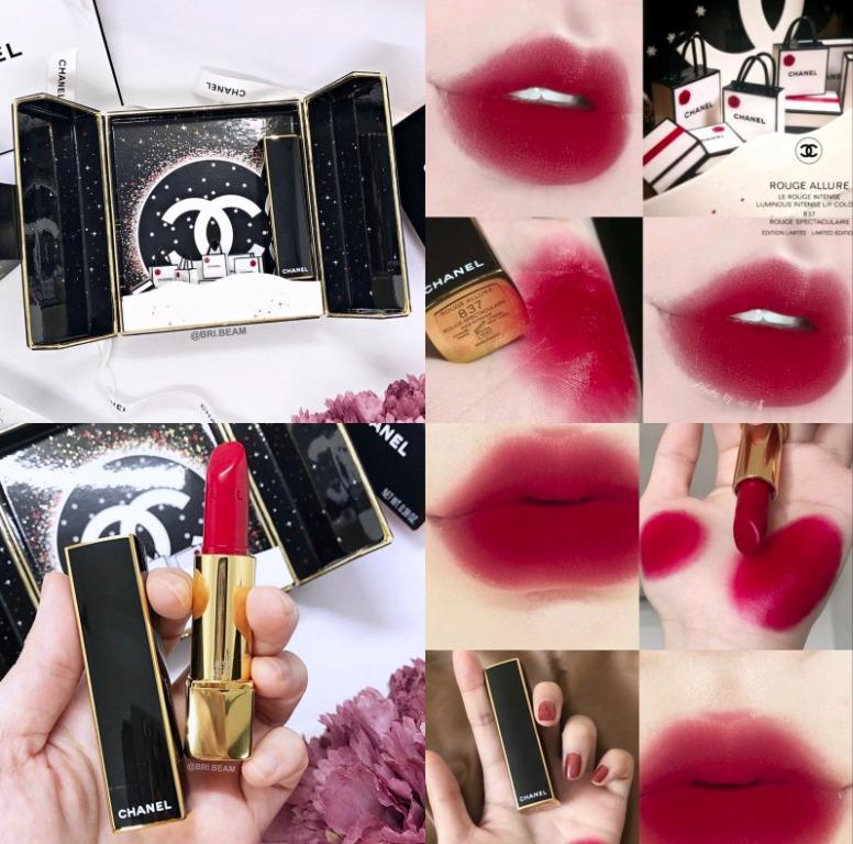 NEW CHANEL Lip Gloss Trio Holiday Gift Set With Authentic CHANEL BAG & GIFT  BOX