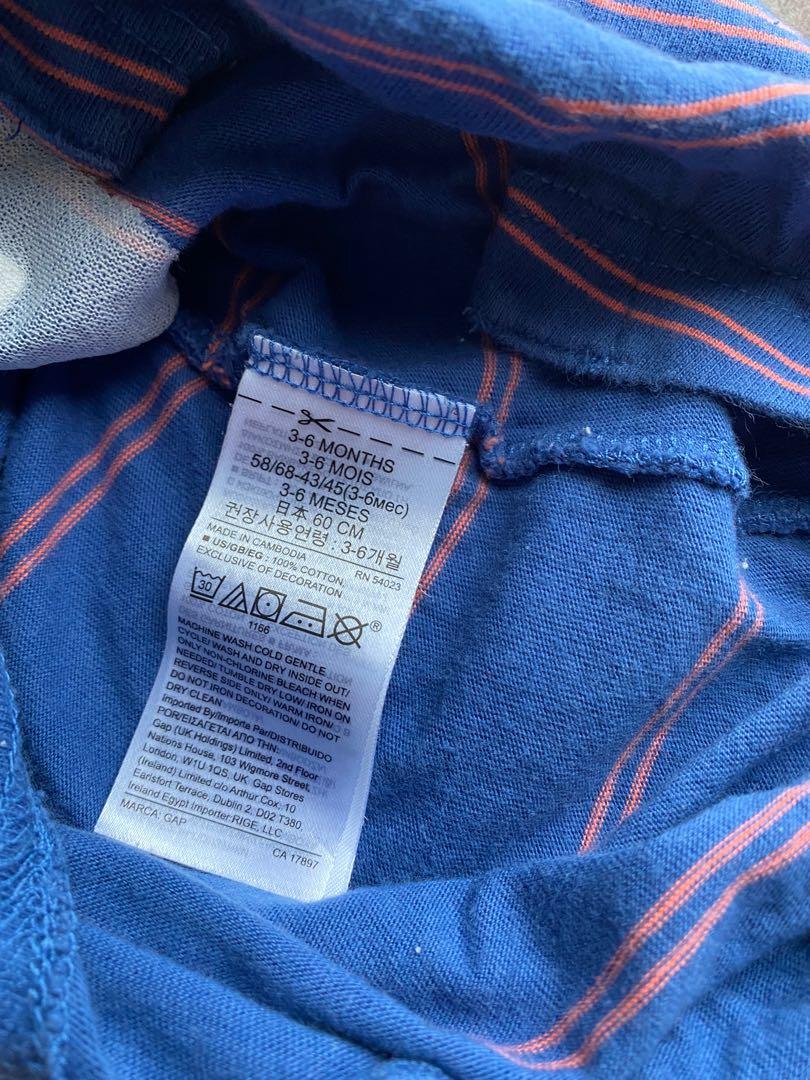 Original GAP romper (Category: Babies & Kids Fashion) located in Kuala Lumpur. Submitted by madaboutthings (Listing ID 1173223821, Image 3). Description: Condition : 9/10 Size : 3-6 months Including postage to WM.