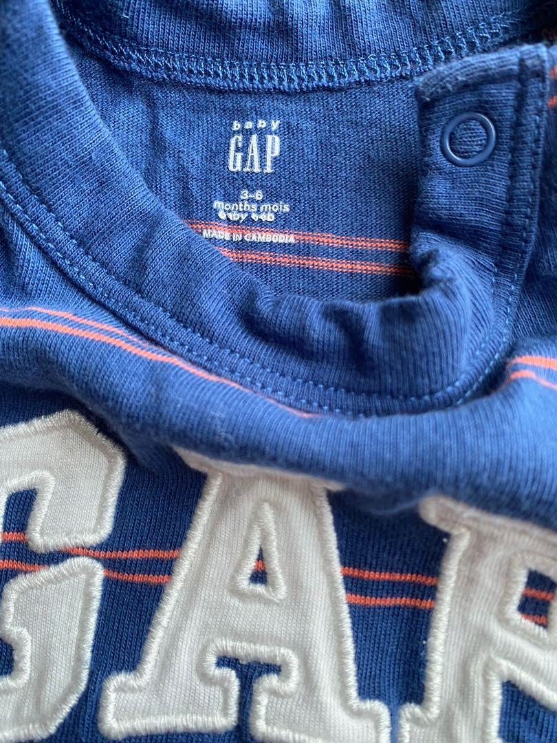 Original GAP romper (Category: Babies & Kids Fashion) located in Kuala Lumpur. Submitted by madaboutthings (Listing ID 1173223821, Image 2). Description: Condition : 9/10 Size : 3-6 months Including postage to WM.