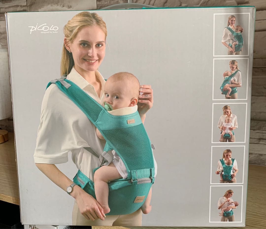 Original Picolo Baby Carrier Gray Classy Modern and Heavy Duty