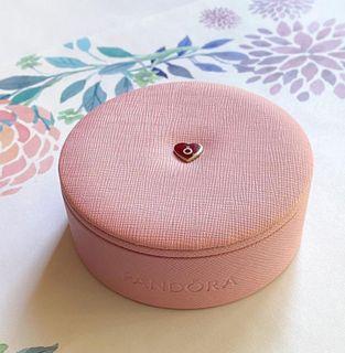 Pandora pink round jewelry box