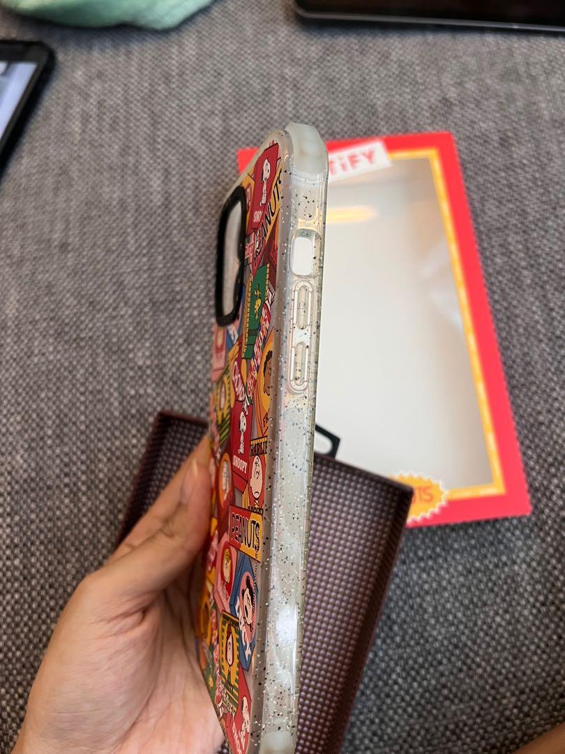 Peanuts x CASETiFY Ultra Impact Crush Peanuts Candy iPhone 13 Pro Max Case, Mobile Phones