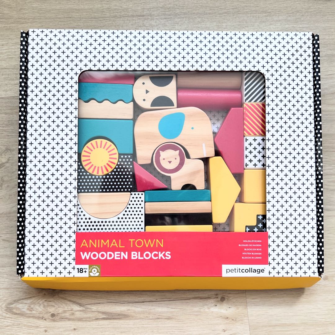 Animal town wooden blocks store