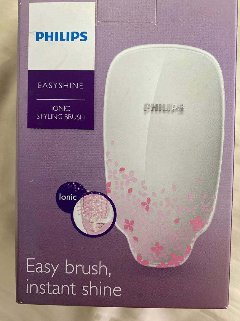 Philips easy shine iconic styling brush, Beauty & Personal Care, Hair