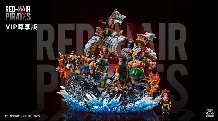 Po Yz Studios One Piece All Members Of Red Hair Pirates Statues Gk Hobbies Toys Toys Games On Carousell
