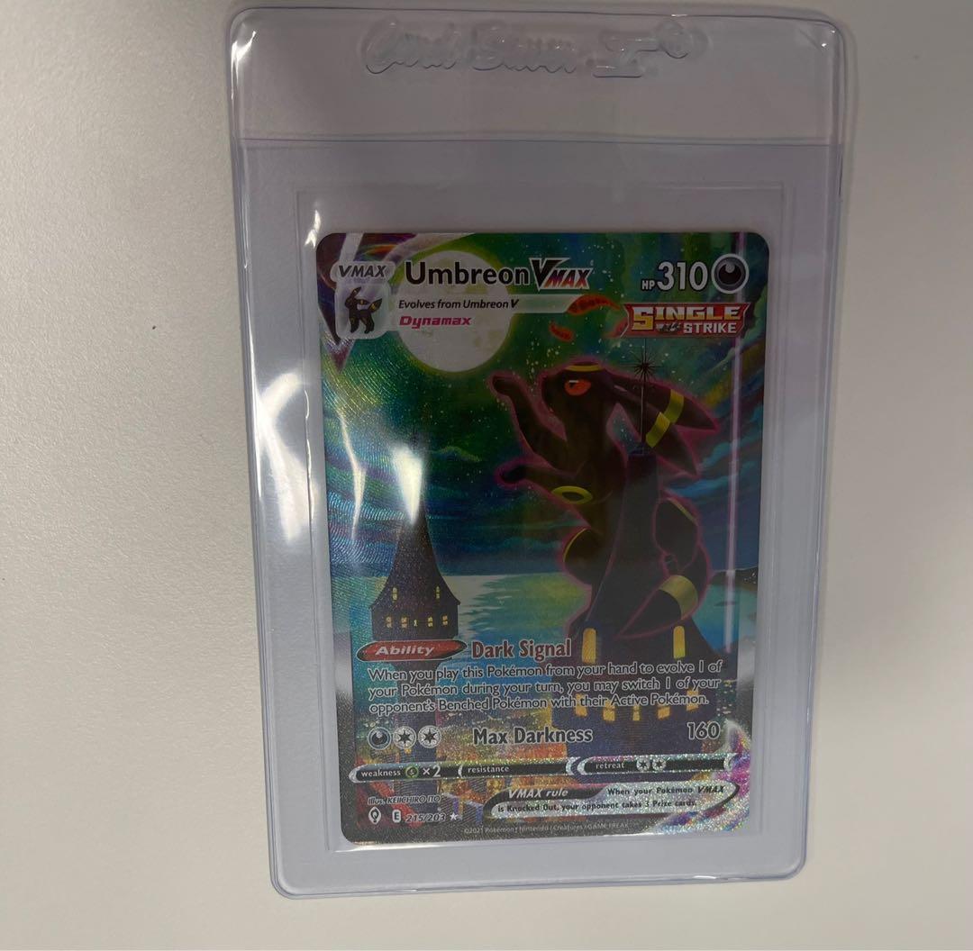 Pokemon Evolving Skies Umbreon VMAX Alt Art 215/203 BGS 10 BLACK LABEL Pokemon Evolving Skies Umbreon VMAX Alt Art 215/203 BGS 10 BLACK LABEL