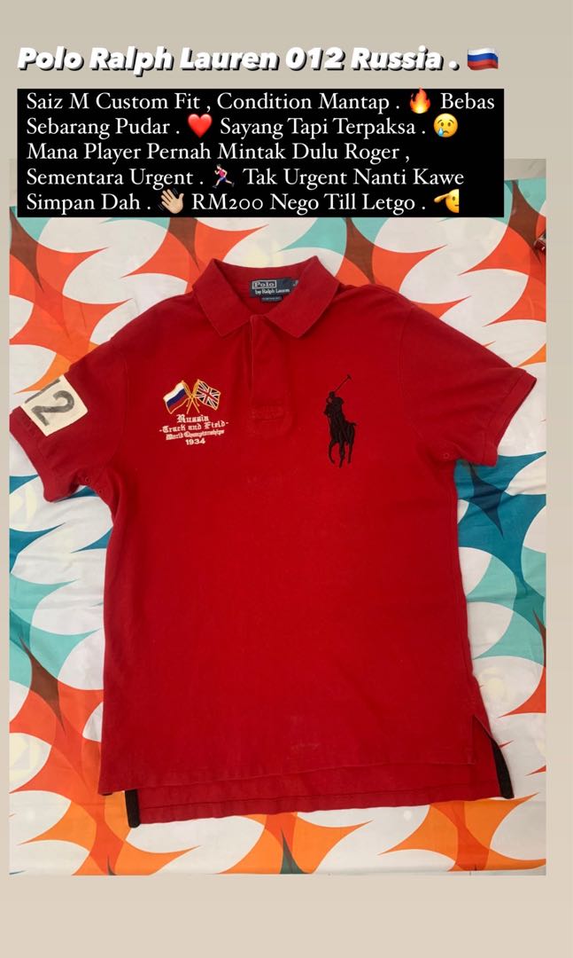 Polo ralph lauren russia 2025