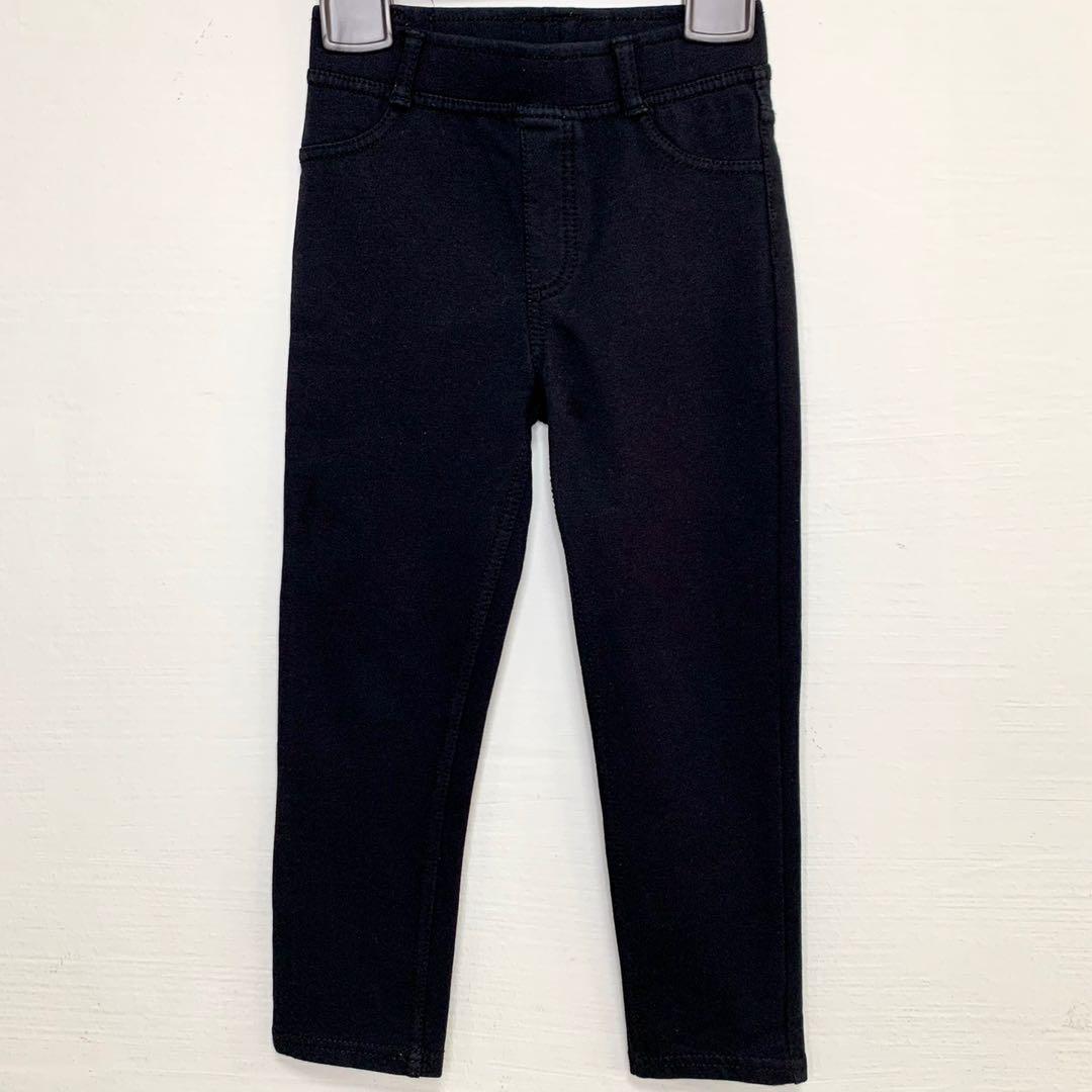 Pre-💖 H&M Black Leggings Jeggings Treggings Pants Size 4T - 5T