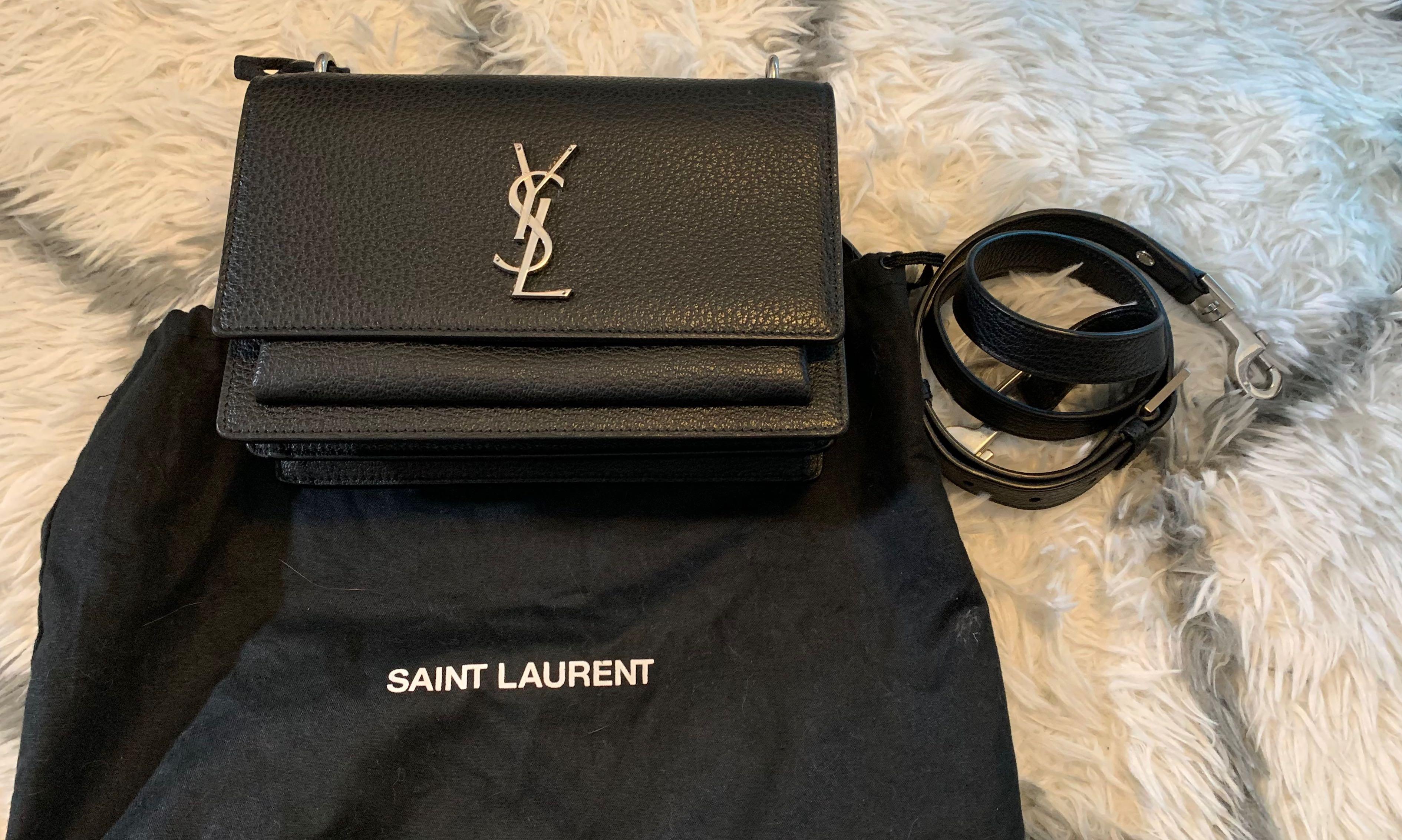 HOW I STYLE YSL BAG / 3 EASY OUTFITS WITH SAINT LAURENT MEDIUM SUNSET BAG 