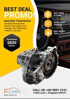 PROMO!! Gearbox Replacement Service!!