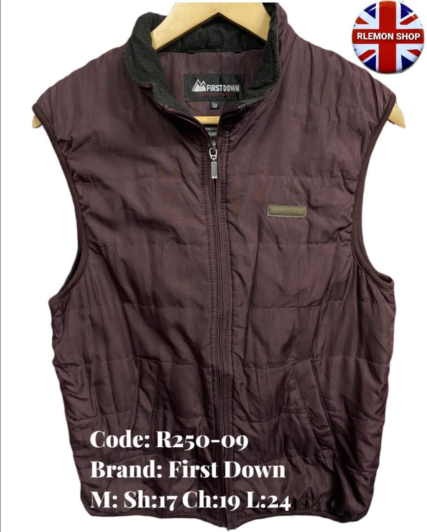 First down vest shop
