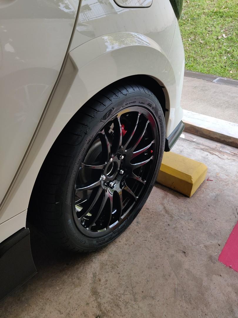 Progressive Rims Rays 18 inch progressive me rims 5x120 FK8 Honda civic type r BMW, Car ...